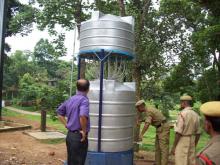 Drinking Water Filter Units at 2nd Bn MLP, Goeragre, Tura