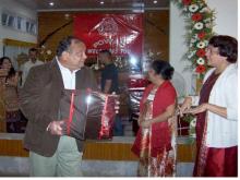 Felicitating Guest At POWAC Photos